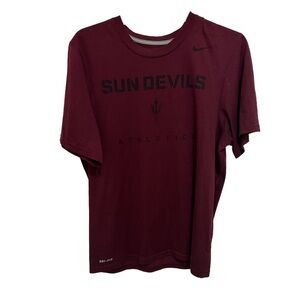 Arizona State Sun Devils Nike Dry Fit T shirt Small